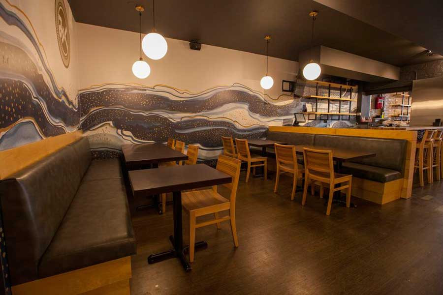 Miku Sushi restaurant interior